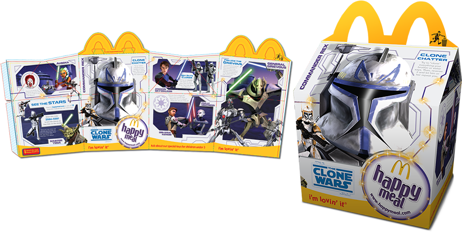 Package Design/ Happy Meal Box - Fictional Character (960x547), Png Download