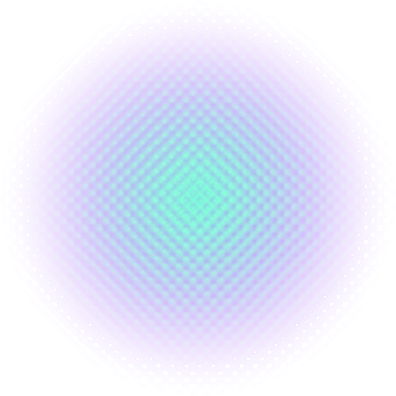 Transparent Psd 3d Blue Seapunk Neon Net Art Fade Gradient - Circle (500x500), Png Download