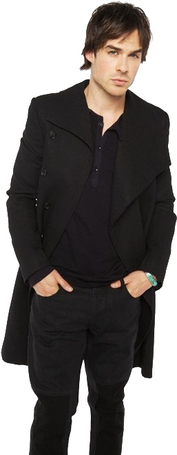 Reklama - Ian Somerhalder Vampire Diaries (506x756), Png Download