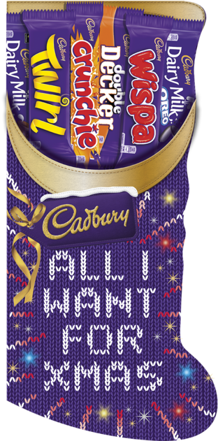 Do You Agree With Our Ranking Or Is This A Disgrace - Cadbury Medium Stocking Chocolate Selection Box 194g (630x630), Png Download