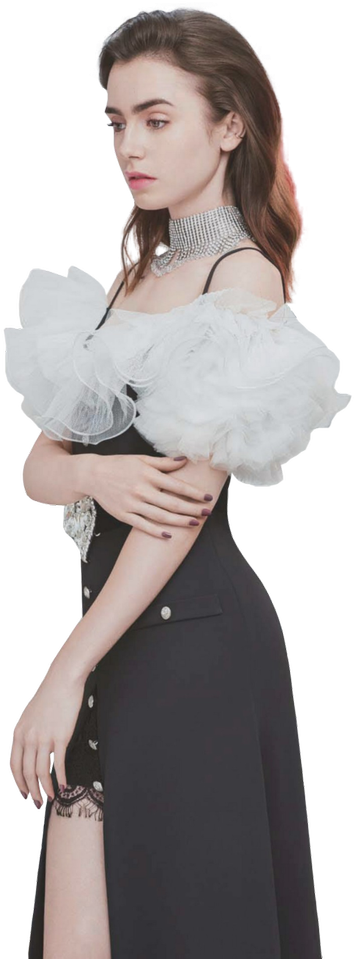 1000 Images About Resources E Png's On We Heart It - Lily Collins (750x1000), Png Download