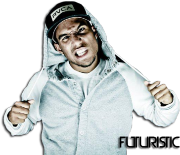 Futuristic Rapper Background (500x333), Png Download