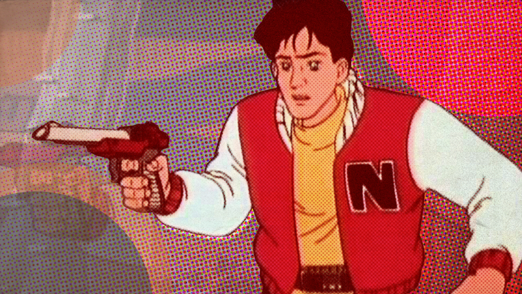 The Game Master' Arrived In The Late Eighties, When - Nintendo Cartoon 90s (1024x576), Png Download