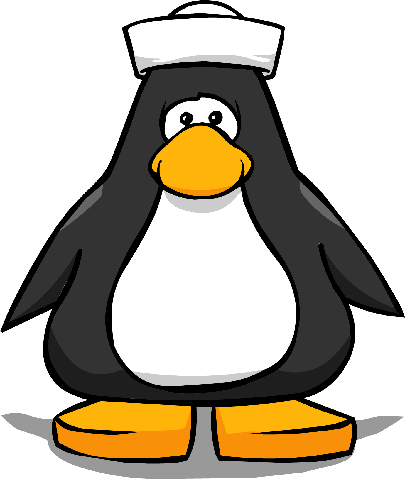 Sailor Hat Pc - Penguin With A Medal (1380x1633), Png Download