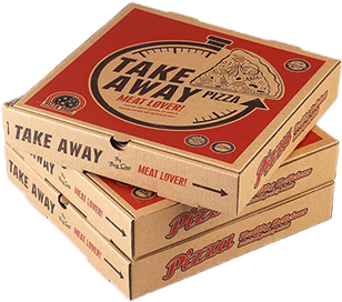 Custom Logo Printed Wholesale - Design Pizza Boxes (400x400), Png Download