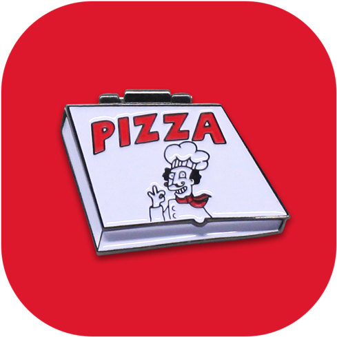 Pizza Box (530x530), Png Download