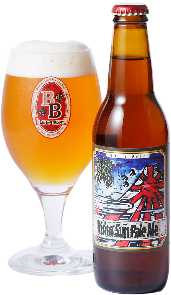 Rising Sun Pale Ale - Baird Rising Sun Pale Ale (579x1000), Png Download