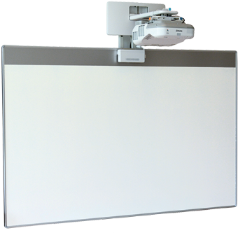 Focus Board Rca10 Projection Screen (erasable) (382x366), Png Download