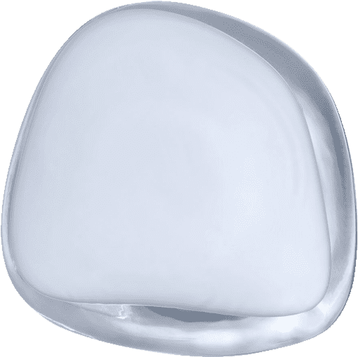 Opal White - Circle (540x660), Png Download