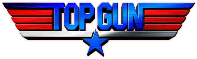 Clip Transparent Library Logos Movie Fan Tv - Top Gun (800x310), Png Download