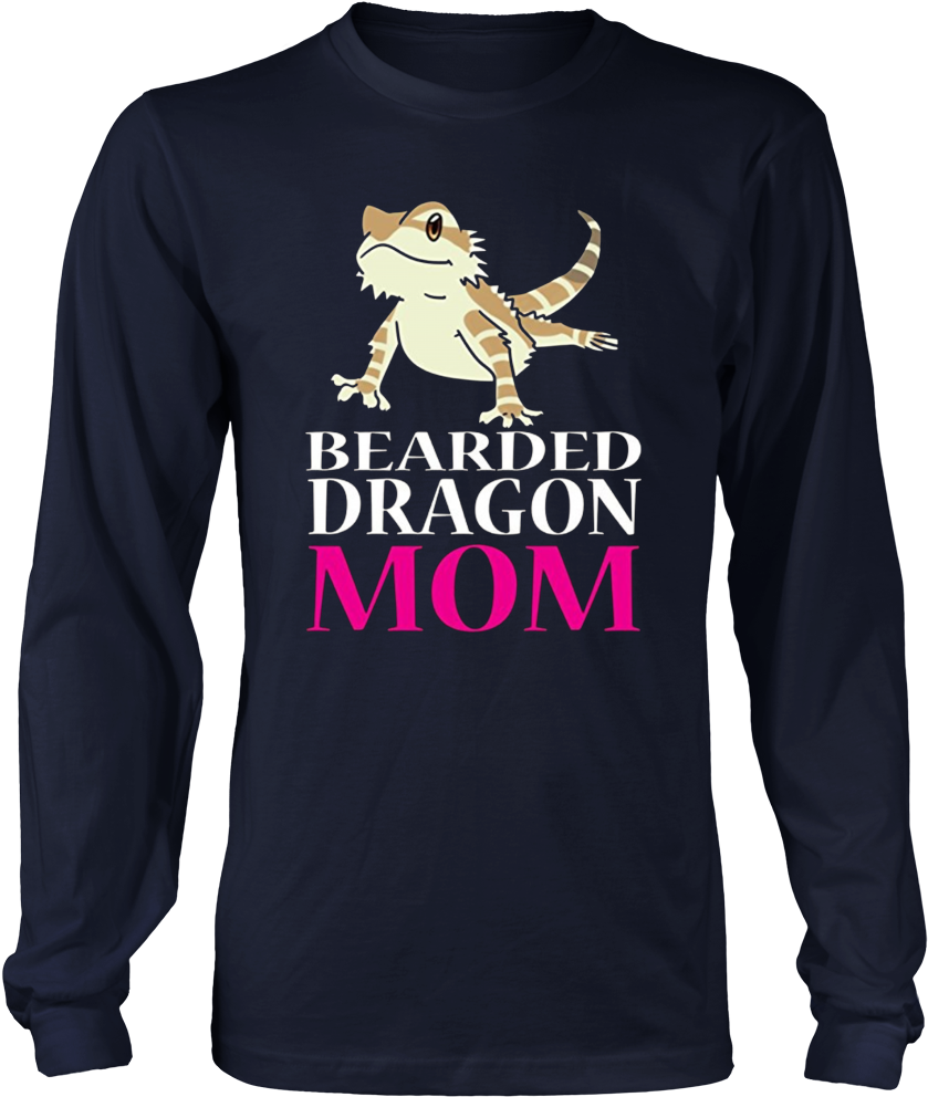 Funny Bearded Dragon Mom T-shirt Pet Owners Lizard - Classic Car Ugly Christmas Sweaters (1000x1000), Png Download