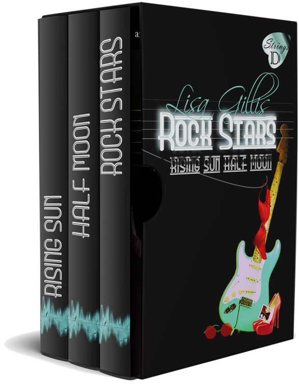 Rising Sun, Half Moon, Rock Stars (651x800), Png Download