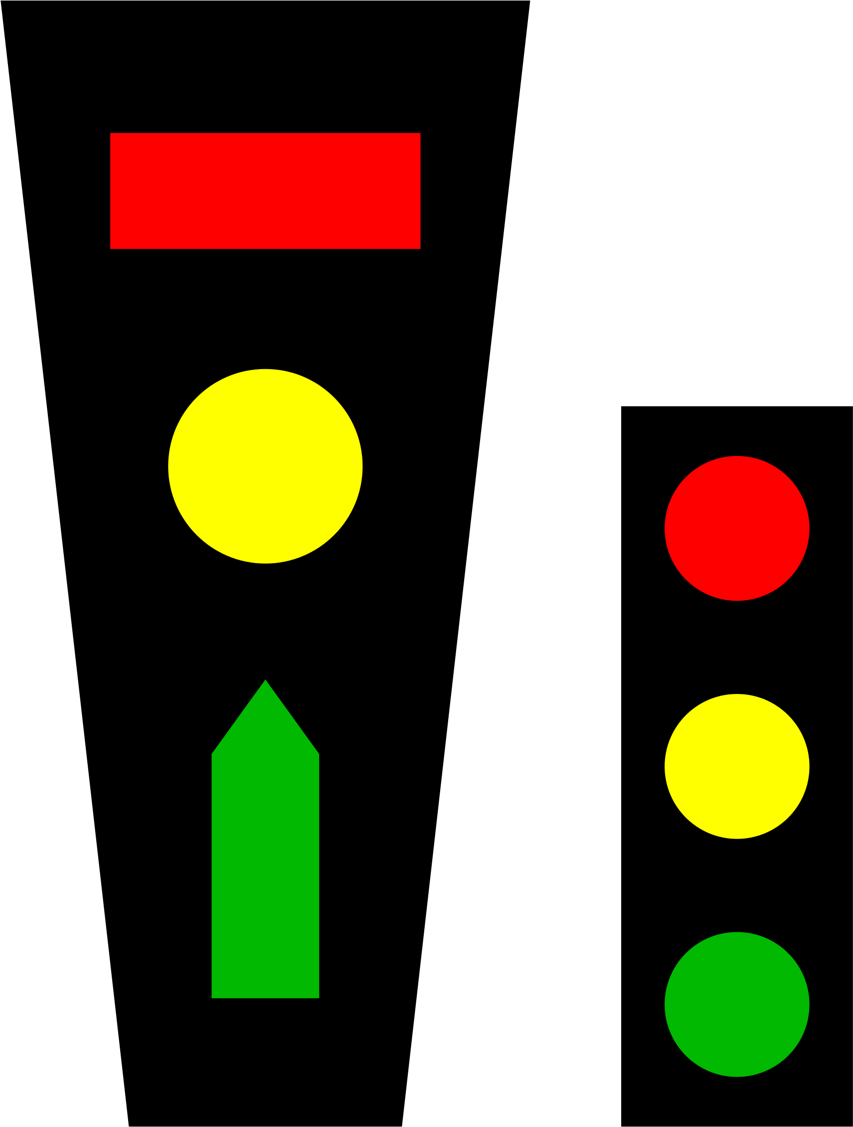 Wikipedia, The Free Encyclopedia - Karl Peglau Traffic Light (2000x2531), Png Download