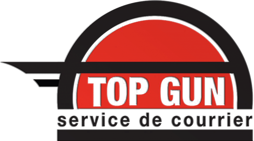 Top Gun Courrier - Sign (1024x463), Png Download