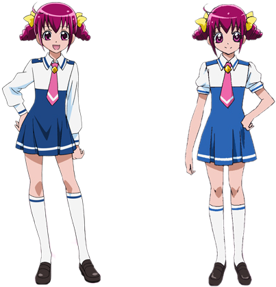 Smile Pretty Cure Miyuki Pose - Magical Girl Pretty Miyuki (619x450), Png Download