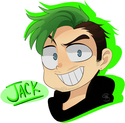 Best Pewdiepie Fanart Ever - Jacksepticeye Fan Art Drawing (624x624), Png Download