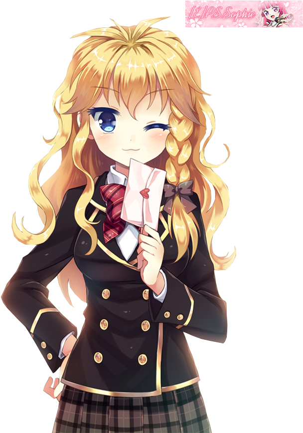 Anime Girl Png - Free To Use Anime Girl Png (768x900), Png Download