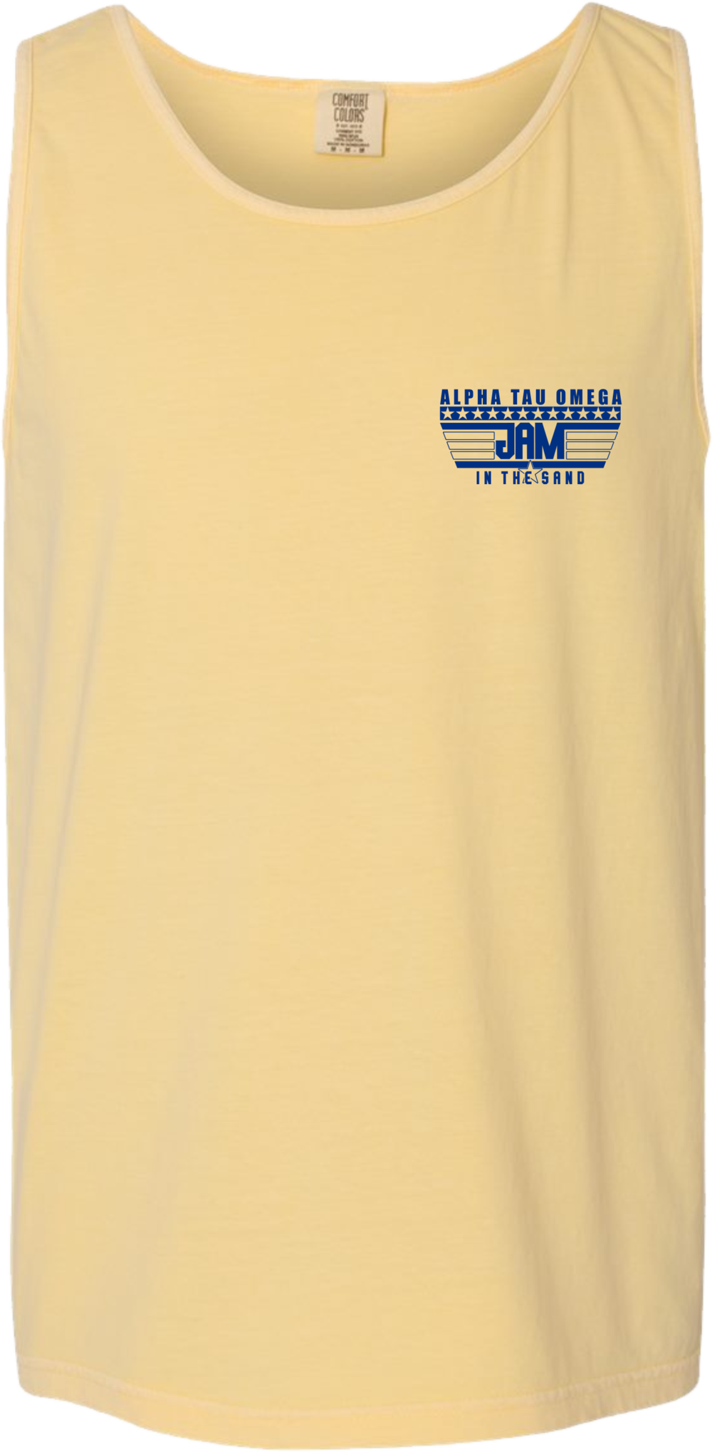 Ato Jam Sand Top Gun Front - Active Tank (1000x2040), Png Download