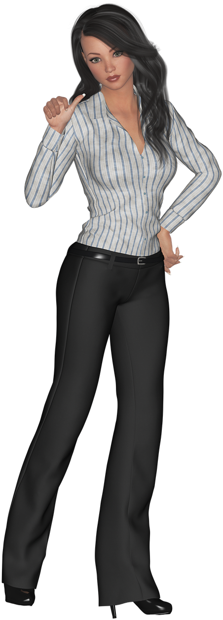 Daz3dstudio, Photoshop, Png, Digital Art, Render - Photoshop Person (457x640), Png Download