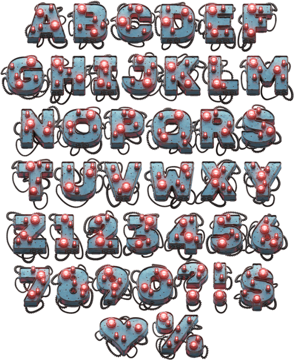 Bunker Red Light Font - Ladybug (595x760), Png Download