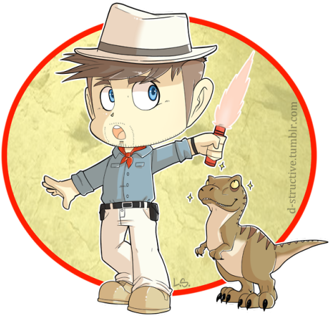 T-rex Weren't So Big In Real Life - Cartoon (500x480), Png Download