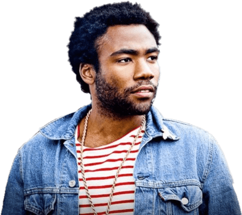 Childish Gambino Striped Shirt - Donald Glover Frank Ocean (616x440), Png Download