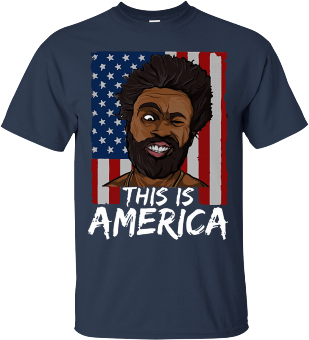 Childish Gambino This Is America 4th Of July Shirt - America 4th Of July Gambino (1155x1155), Png Download