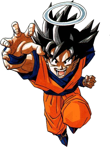 Ball - Goku Halo Transparent (443x600), Png Download