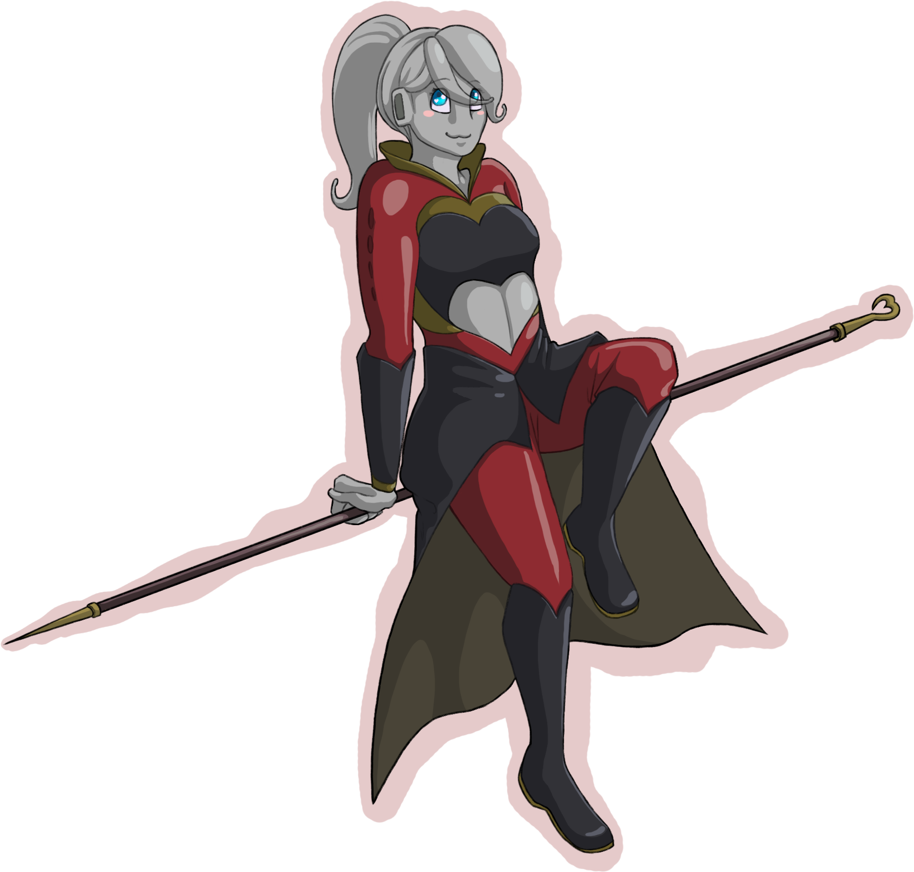 Puddin On The Towa Staff - Android 18 And Towa Fusion (1826x1763), Png Download
