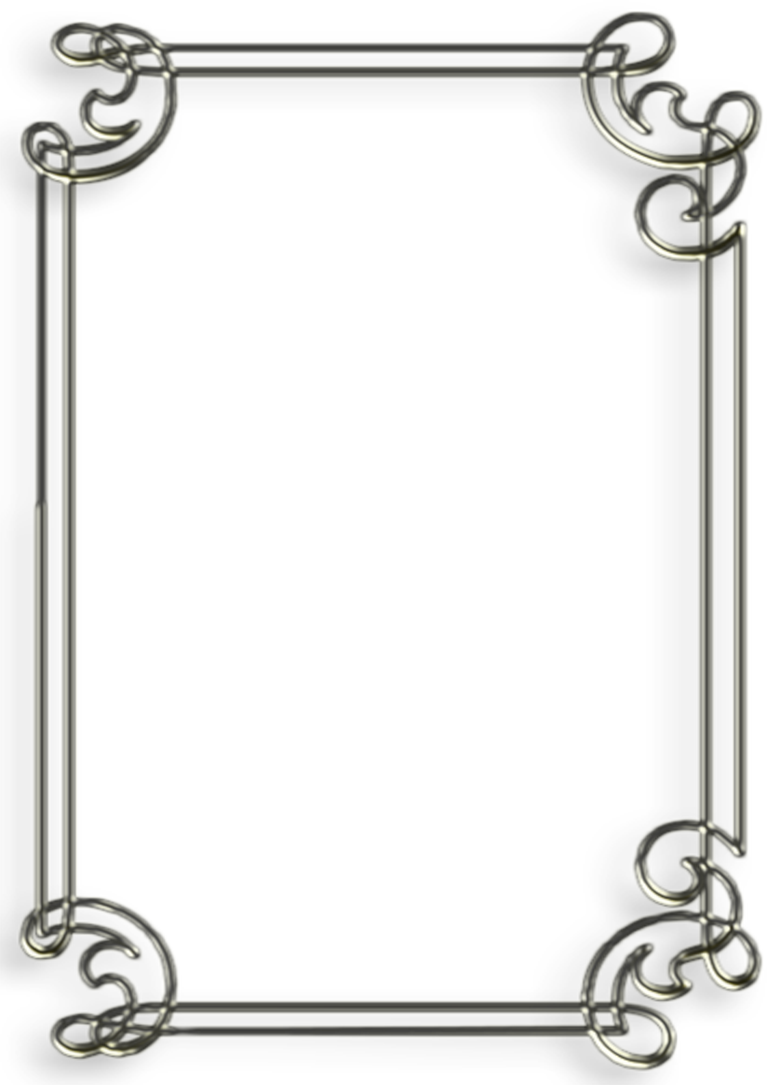 Художественная Рамка - Picture Frame (2480x3508), Png Download
