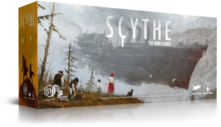 Aka Gambit Going Manual Array - Scythe Board Game: The Wind Gambit Expansion (1024x629), Png Download