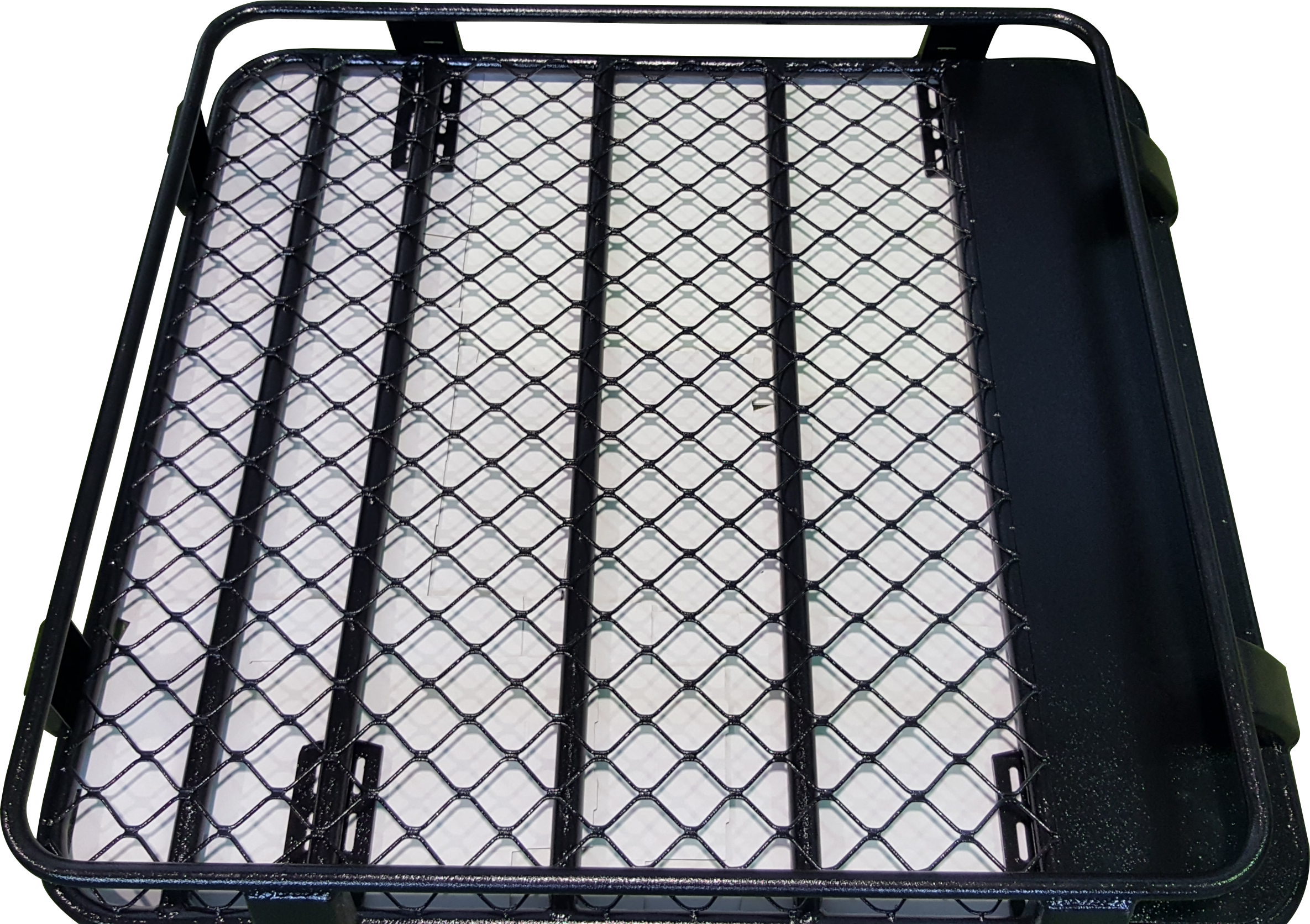 Steel Cage Roof Rack Half Cage Dual Cab Roof Rack [stdbgutt] - High-intensity Discharge Lamp (2370x1672), Png Download