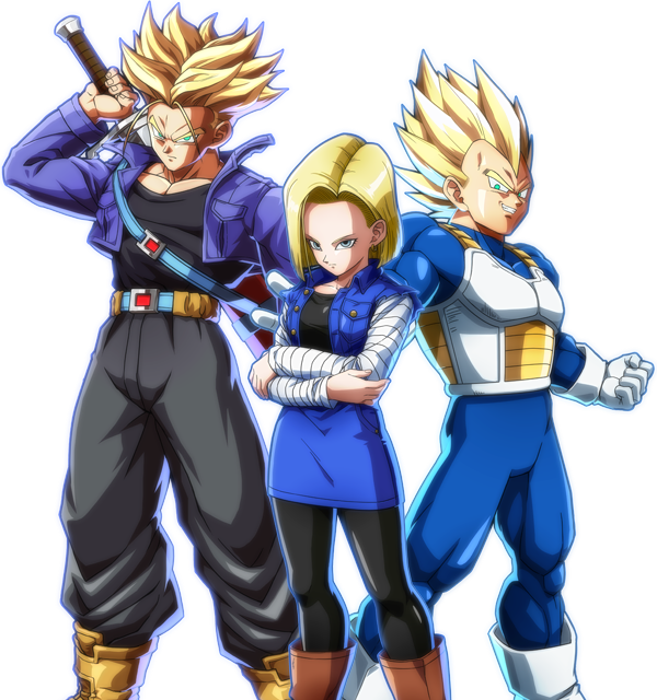 Available For Purchase Now - Trunks Dragon Ball Fighterz Png (600x640), Png Download