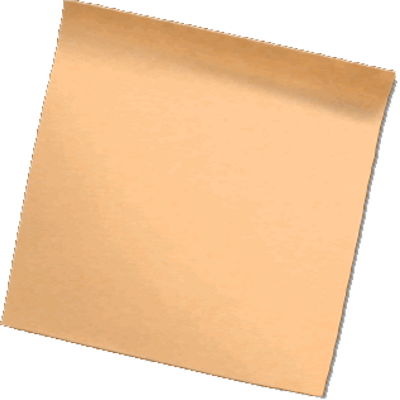 Sticky Note Psd - Sticky Note Png Transparent (400x400), Png Download