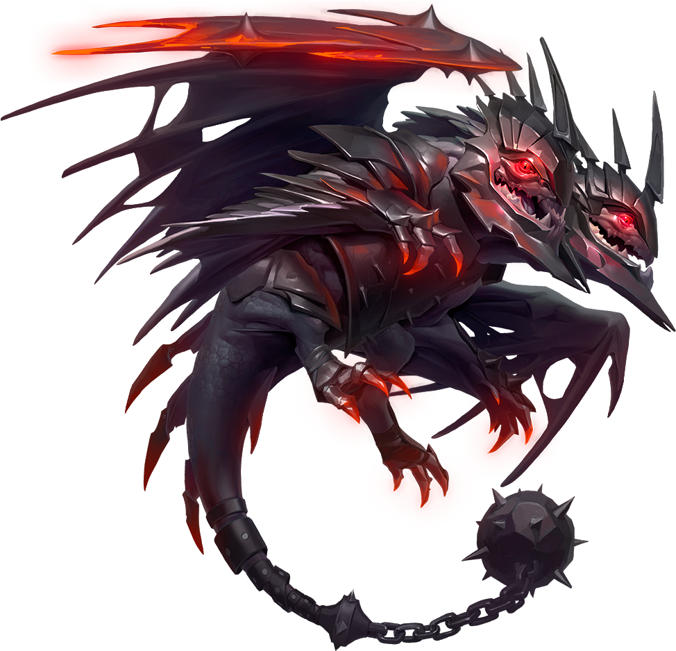 Ancient Black Dragon (1024x943), Png Download