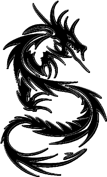 Tattoo Dragon - Dragon Tattoo (957x600), Png Download
