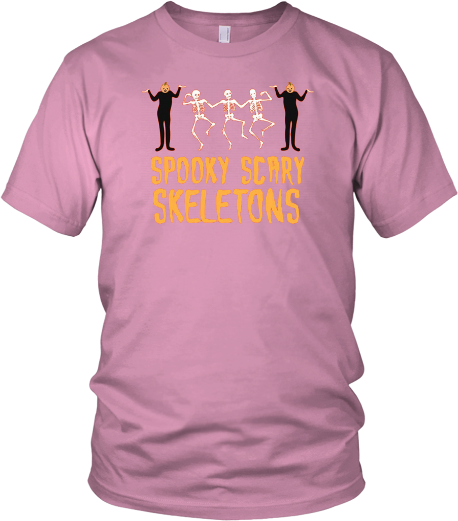 Spooky Scary Skeletons Meme Halloween T-shirt - True Friend Leaves Paw Prints On Your Heart Tee (1024x1024), Png Download