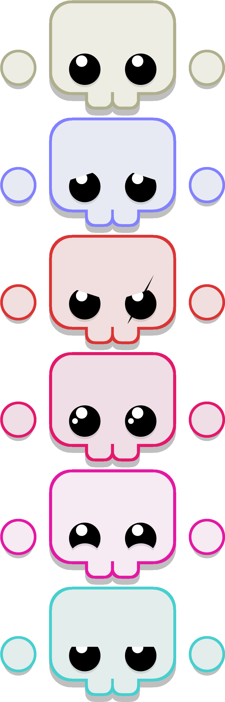 Artspooky Scary Skeletons (1000x3000), Png Download