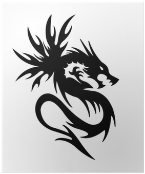 Dragon Symbol Transparent Background (400x400), Png Download