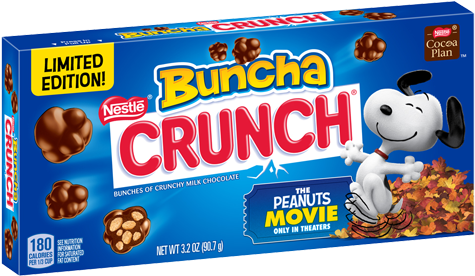 Movie Candy Png Clip Royalty Free - Nestle Buncha Crunch 3.2 Oz. Video Box (500x500), Png Download