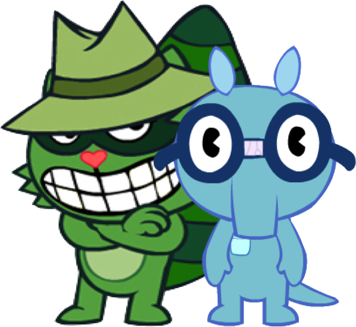 Shiffles - Happy Tree Friends Lifty (720x662), Png Download