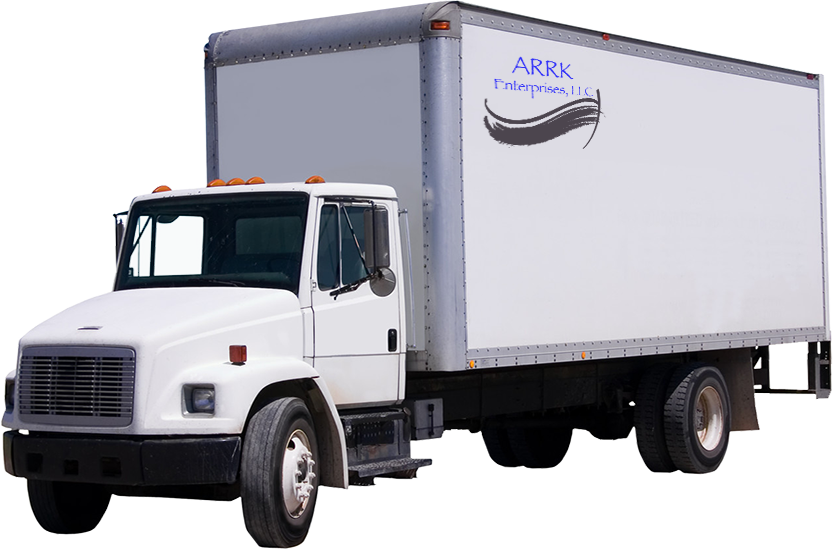24 Feet Truck - Box Truck Delivery (833x549), Png Download
