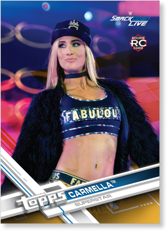 Carmella 2017 Topps Wwe - Album Cover (1440x975), Png Download