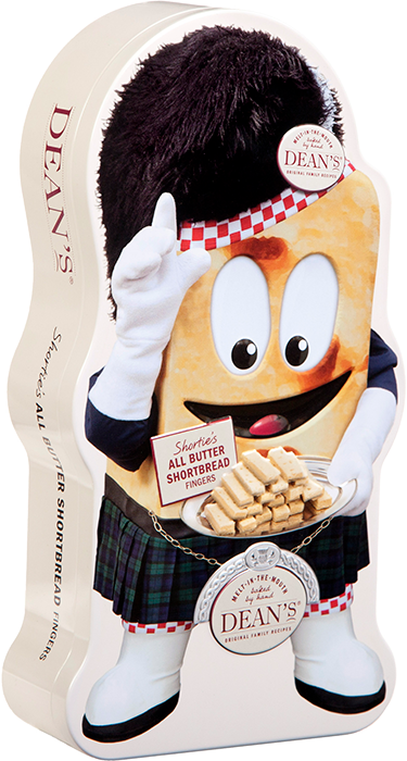 'shortie' All Butter Finger Tin 300g - Butter (375x700), Png Download