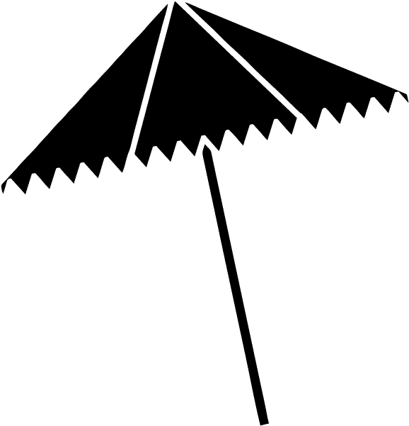 Beach Umbrella - Icon (750x750), Png Download