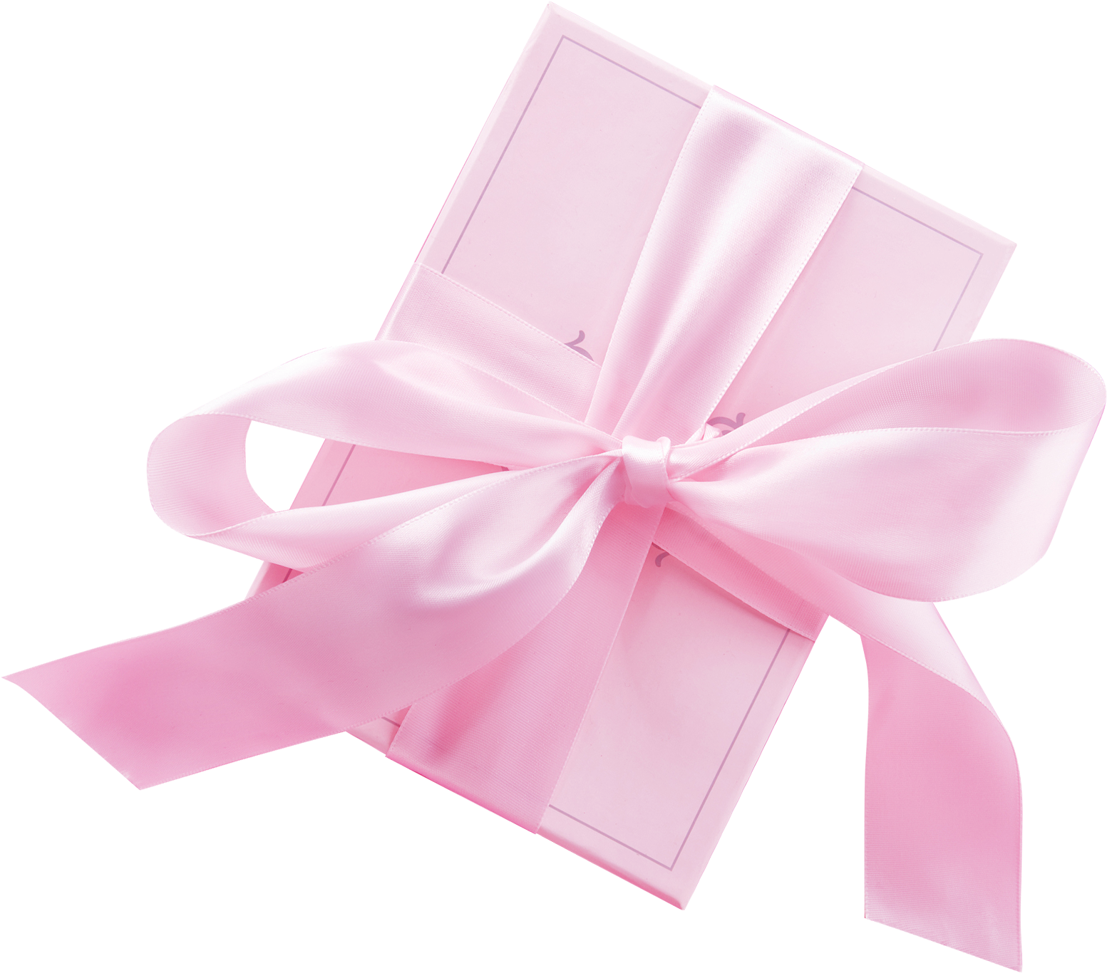Pink Beautiful Texture Gift Box Decoration Png - Pink (2526x2333), Png Download