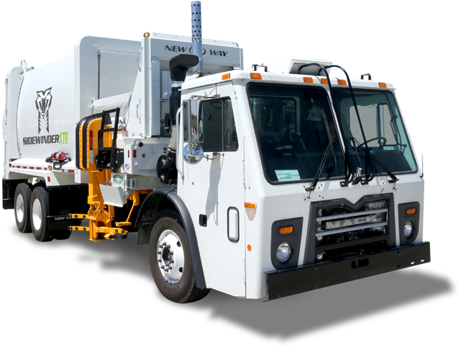 Buses, Delivery Vans And Garbage Trucks Are The Electric - Mack Garbage Truck (800x511), Png Download