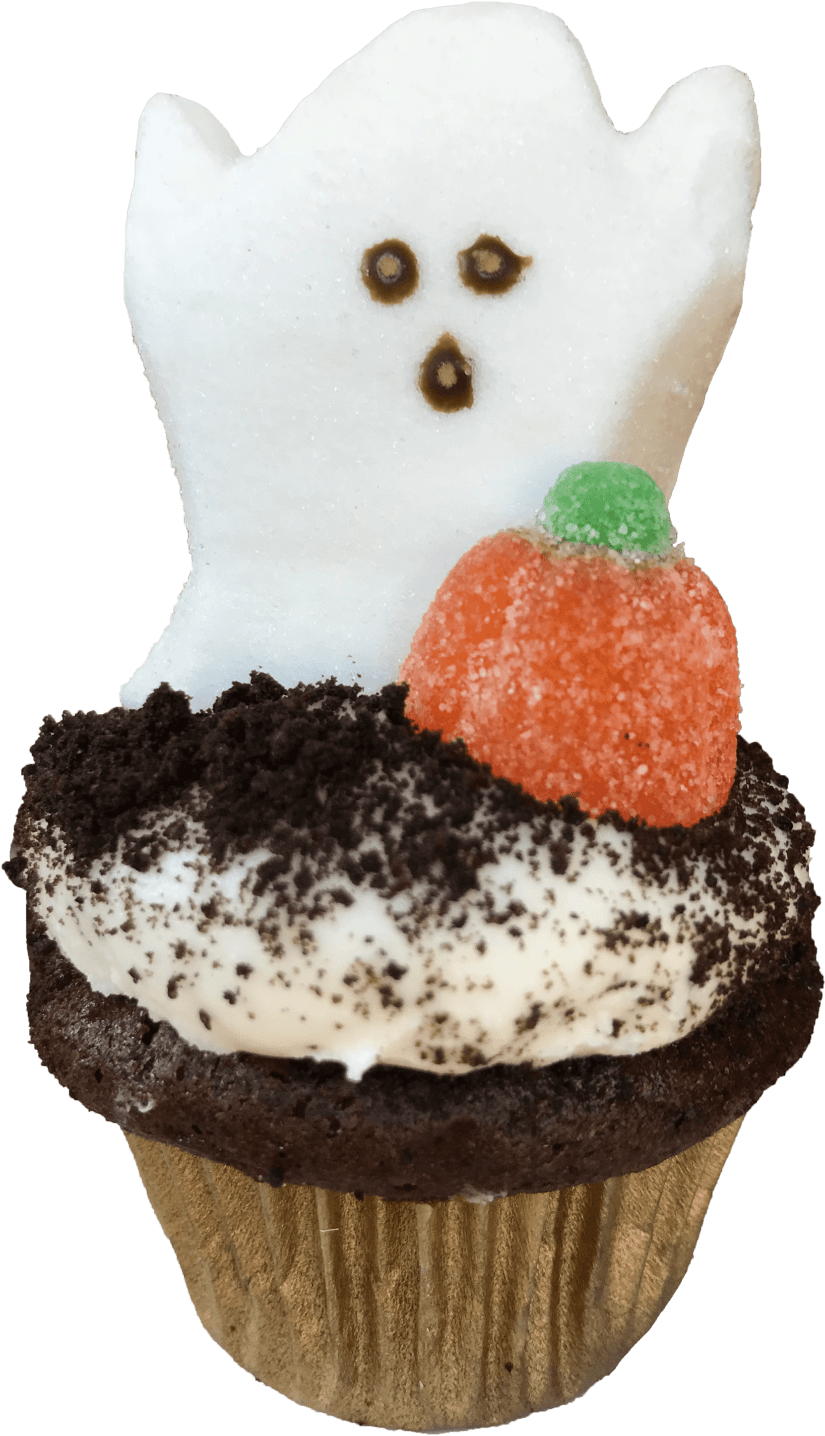 Halloween Ghosts - Cupcake (1500x1500), Png Download