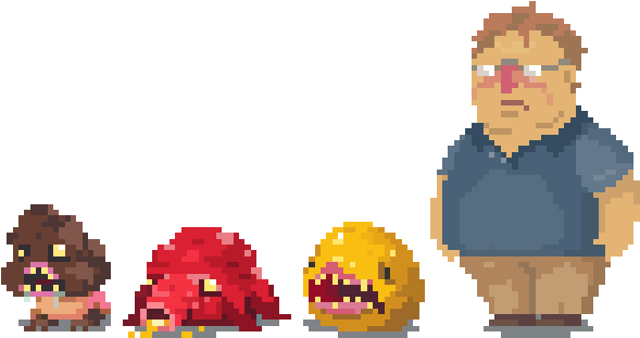 Bossdoodles - Gabe Newell Crawl (620x315), Png Download