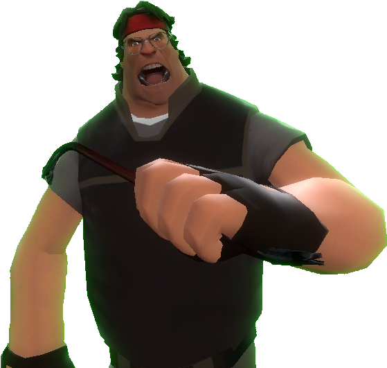 Gabe Newell - Freak Fortress 2 Gaben (575x600), Png Download